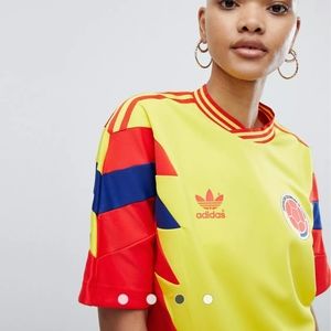 Adidas Originals Colombia Mashup Soccer Shirt S